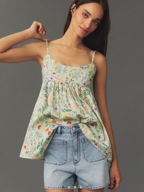 Hutch Scoop-Neck Babydoll Tank